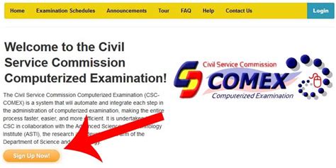 csc comex online registration|CSC COMEX 2023 Schedule: Application Guide.